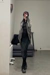 Boris Bidjan Saberi WDRESS2 Series Long Dress Series WDRESS2 FTT00001-HEI Black